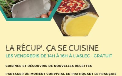 Septembre à décembre 2023 // La récup’ ça se cuisine!