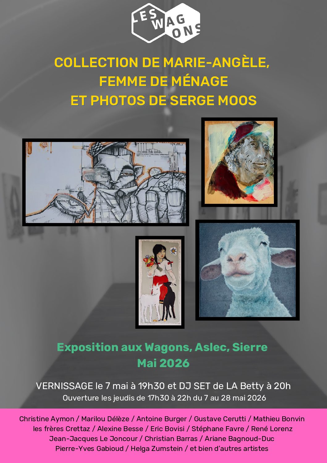 La collection de Marie-Angèle, femme de ménage et les photos de Serge Moos // mai 2025