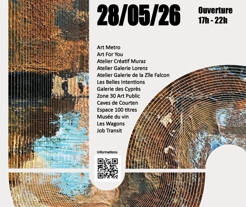 Nuit des galeries sierroises // le 28 mai 2026